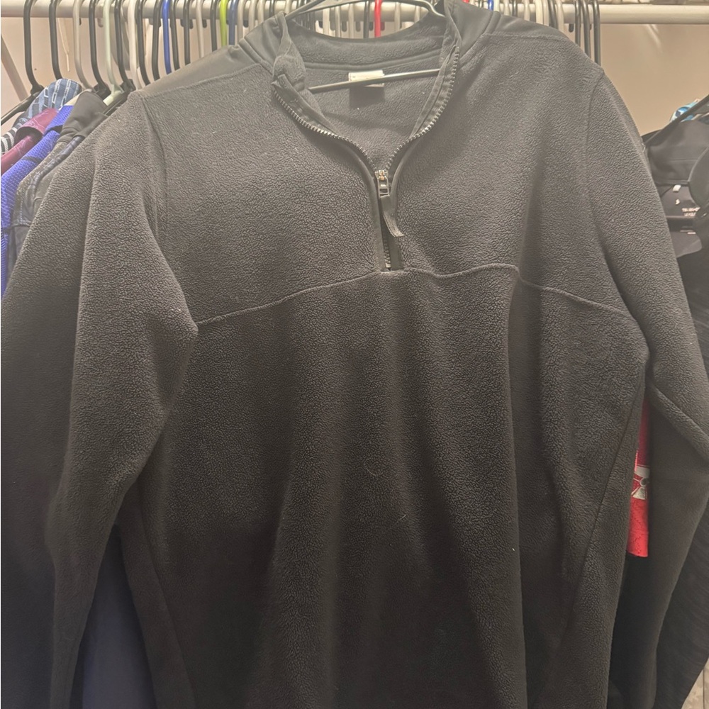 Nike Black Quarter-Zip Pullover fleece